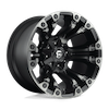 FUEL FUEL D851 VAPOR MATTE BLACK GRAY TINT