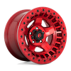 FUEL FUEL D117 WARP BEADLOCK CANDY RED