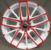 Image of WHITE DIAMOND W0029 RED WHITE wheel