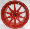 Image of WHITE DIAMOND W0051 RED wheel