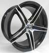 Image of WHITE DIAMOND W5086 MACHINE BLACK wheel