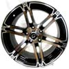 Image of SPECIALS BLOWOUT White Diamond 8506 Machine Black wheel