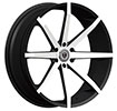 Image of BORGHINI B29 BLACK MACHINE wheel