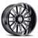 Image of HOSTILE PREDATOR BLACK MILLED wheel