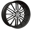 Image of VELOCITY VW910B BLACK MACHINED wheel