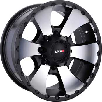 MKW OFFROAD M19 BLACK MACHINED Black/Machine