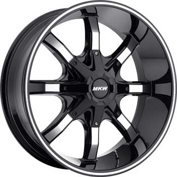 MKW OFFROAD M81 BLACK MACHINED Black/Machine