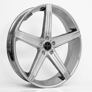 VERSANTE 228 CHROME 5 SPOKE SUV Chrome