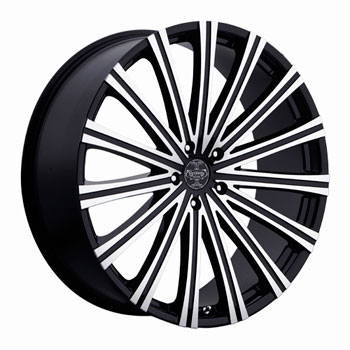 VERSANTE 230 BLACK MACHINED 5 LUG SUV Black Machined