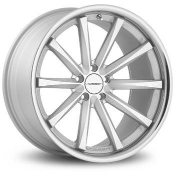 VOSSEN VVSCV1 MATTE SILVER Matte Silver/Machined/SS Lip