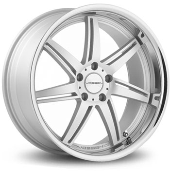 VOSSEN VVS086 MATTE SILVER Matte Silver/Machined/SS Lip