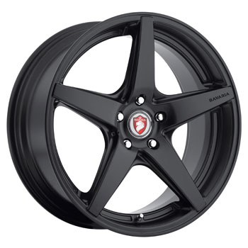 BAVARIA BC5 CONCAVE MATTE BLACK Matte Black