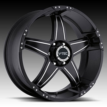 VISION OFFROAD WIZARD BLACK MACHINED Black/Machined