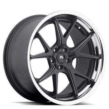 ADVENTUS AVS-3 BLACK SATIN SS LIP Black Satin Milled/SS Lip