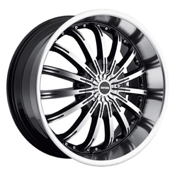 DROPSTARS 640 BLACK MACHINED SUV Black/Machined