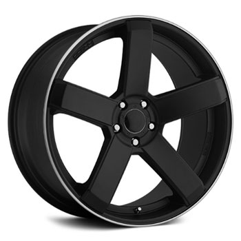 DROPSTARS 644 SATIN BLACK SUV Satin Black/Machined Edge