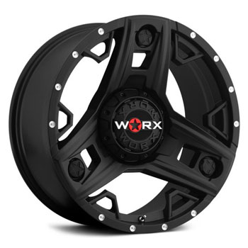 WORX 801 TRIAD BLACK Satin Black