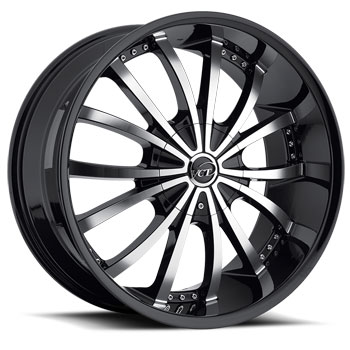 VCT MANCINI BLACK MACHINED SUV Black/Machined