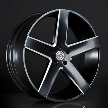 HEAVY HITTERS H15 SATIN BLACK SUV Satin Black/Mill Machined