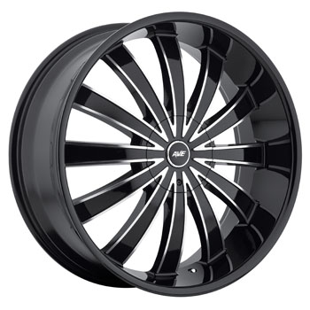 AVENUE A610B MACHINE BLACK SUV Black/Machined