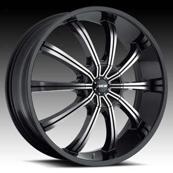 MKW M111B MACHINE BLACK Black/Machined