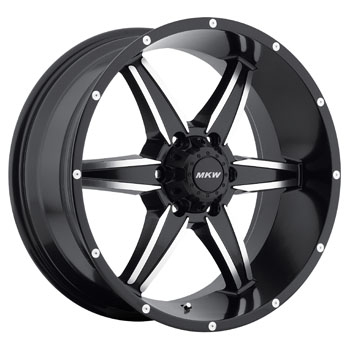 MKW OFFROAD M89 BLACK MACHINED Black/Machine