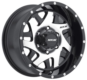 MKW OFFROAD M91 BLACK MACHINED Black/Machine