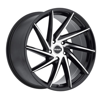 RSR R701 BLACK MACHINED GlossBlack/Machined