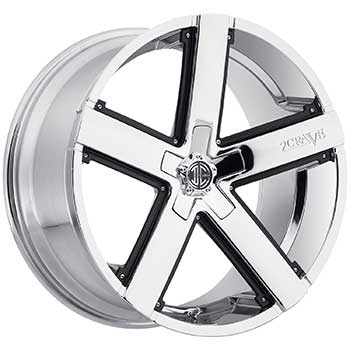 2 CRAVE No35 CHROME WITH BLACK Chrome With Black