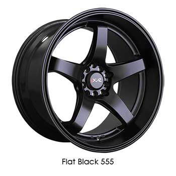 XXR 555 FLAT BLACK Flat Black