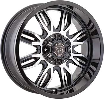 PANTHER OFF ROAD 580 GLOSS BLACK MACHINED Gloss Black/Machined  