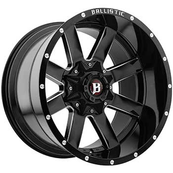 BALLISTIC 959 RAGE GLOSS BLACK MILLED Gloss Black Milled