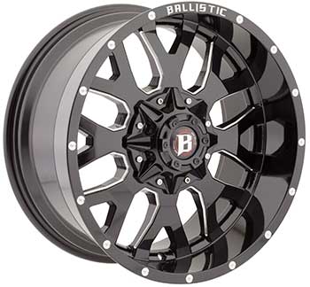 BALLISTIC 853 TANK  GLOSS BLACK MILLED Gloss Black Milled