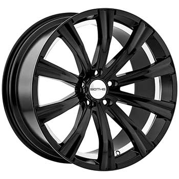 SOTHIS SC101 GLOSS BLACK MACHINED Gloss Black/Machined Inner Rim