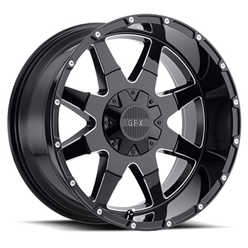 VOXX TRUCK GFX TM12 GLOSS BLACK MILLED Gloss Black Milled