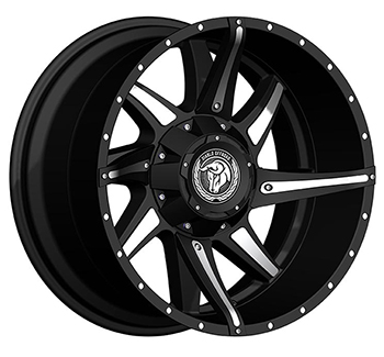 DIABLO OFF ROAD D001 BLACK Black/Milled