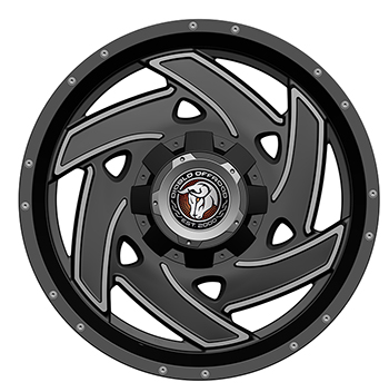 DIABLO OFF ROAD D002 BLACK Black/Milled