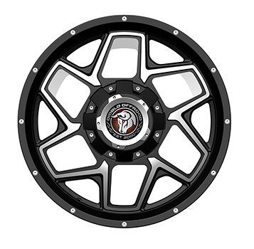 DIABLO OFF ROAD D003 BLACK Black/Milled