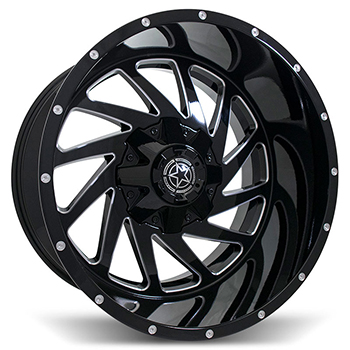 DWG OFFROAD DW13 BLACK Black/Milled