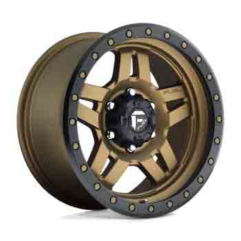 FUEL FUEL D583 ANZA MATTE BRONZE BLACK BEAD RING MATTE BRONZE BLACK BEAD RING