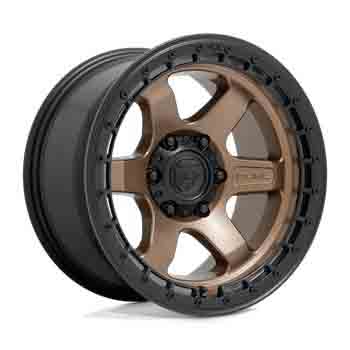 FUEL FUEL D751 BLOCK MATTE BRONZE BLACK RING MATTE BRONZE BLACK RING