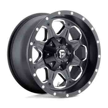 FUEL FUEL D534 BOOST MATTE BLACK MILLED MATTE BLACK MILLED