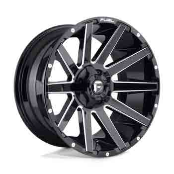 FUEL FUEL D615 CONTRA GLOSS BLACK MILLED GLOSS BLACK MILLED