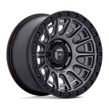 FUEL FUEL D835 CYCLE MATTE GUNMETAL BLACK RING MATTE GUNMETAL BLACK RING