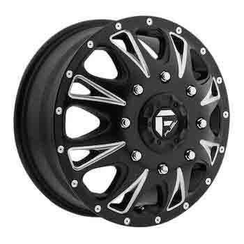 FUEL OFF ROAD D513 THROTTLE MATTE BLACK MILLED MATTE BLACK MILLED