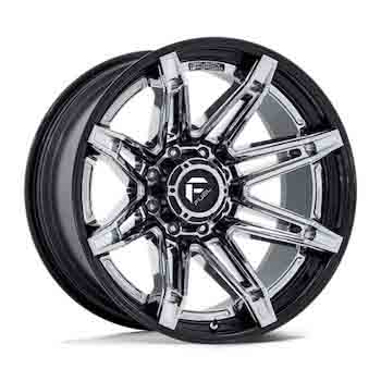 FUEL FUEL FC401 BRAWL CHROME GLOSS BLACK LIP CHROME GLOSS BLACK LIP
