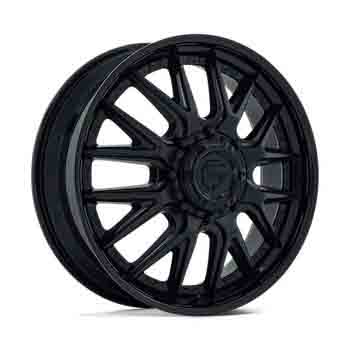 FUEL OFF ROAD D406 CATALYST DUALLY MATTE BLACK GLOSS BLACK LIP MATTE BLACK GLOSS BLACK LIP