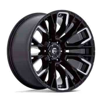 FUEL FUEL D849 REBAR GLOSS BLACK MILLED GLOSS BLACK MILLED