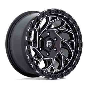 FUEL FUEL D840 RUNNER OR GLOSS BLACK MILLED GLOSS BLACK MILLED