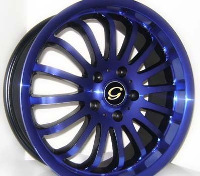 G LINE G601 BPU BLUE BLACK TRIM Blue/Black Trim